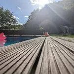 Luxusní stan Wow Magisches Luxus Glamping Mit Pool Im Paradies Bad Salzdetfurth